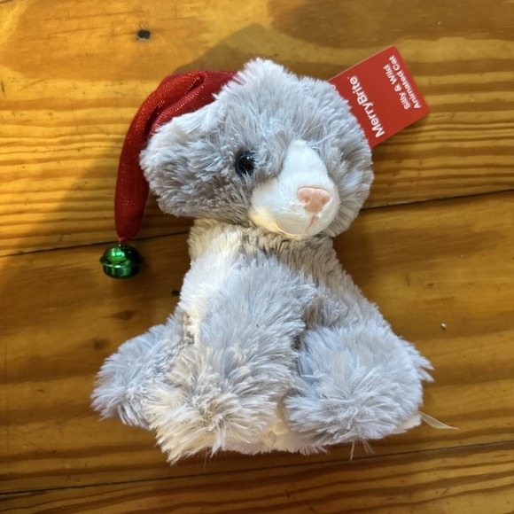 Dan Dee Silly And Wild Animated Cat Toy Plush Spinning Christmas Music Dance 8" - Picture 1 of 7